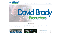 Desktop Screenshot of davidbradyproductions.com